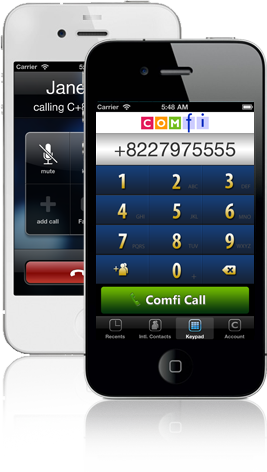 Comfi iPhone Screenshots
