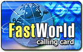 Fast World phone card
