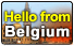 Hello from Belgium Phone Card