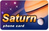 Saturn Phone Card