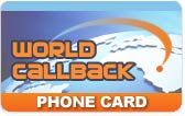 WorldCallback Phone Card