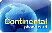 Continental Phone Card