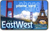 EastWest Phone Card